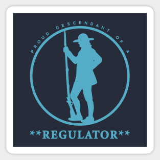 Proud Descendant of a Regulator V.5 Sticker